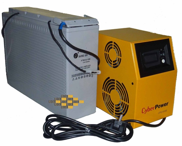 CyberPower CPS1000 E Комплект базовый от магазина «LiderTeh» — электротехническое оборудование