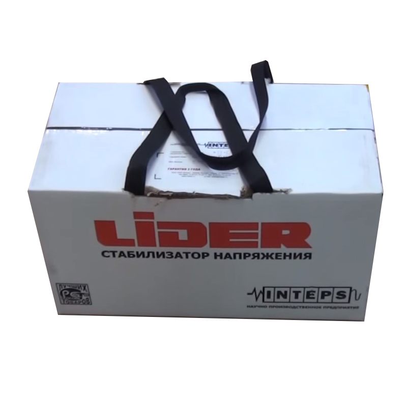 Картинка упаковки стабилизатора напряжения LIDER