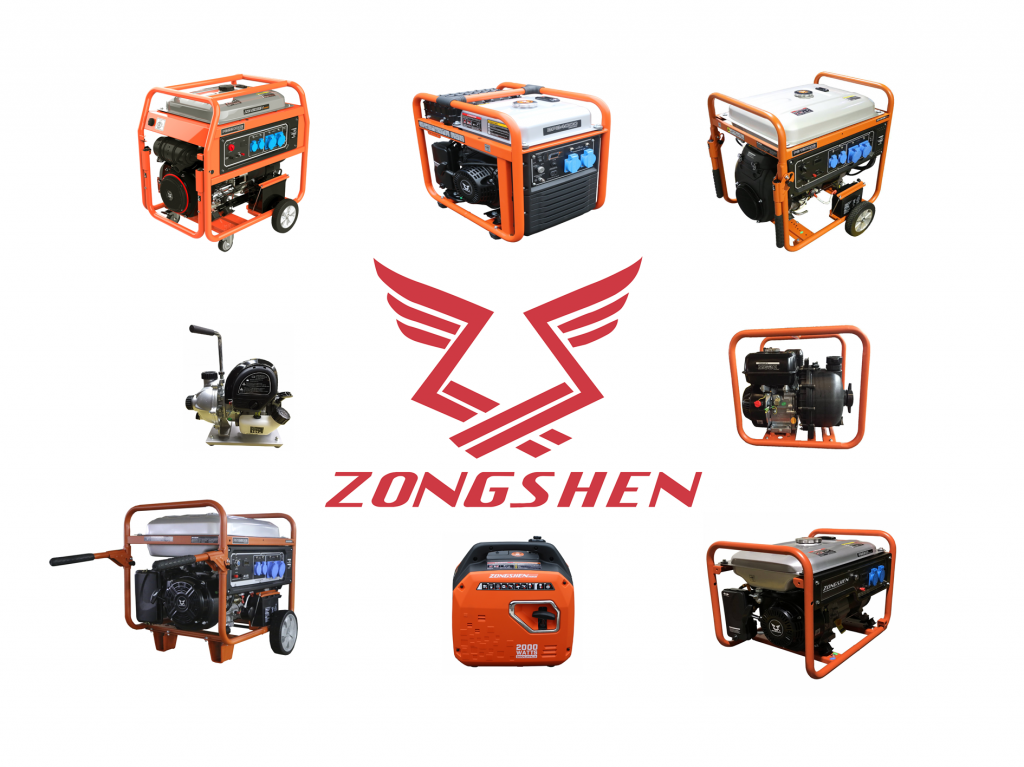 бензиновые электростанции Zongshen каталог