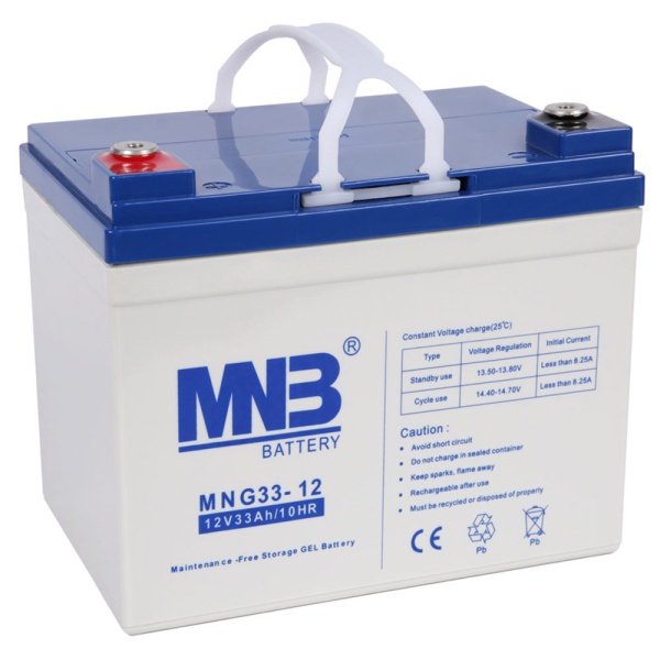 Аккумуляторная батарея MNB MNG33-12 от магазина «LiderTeh» — электротехническое оборудование