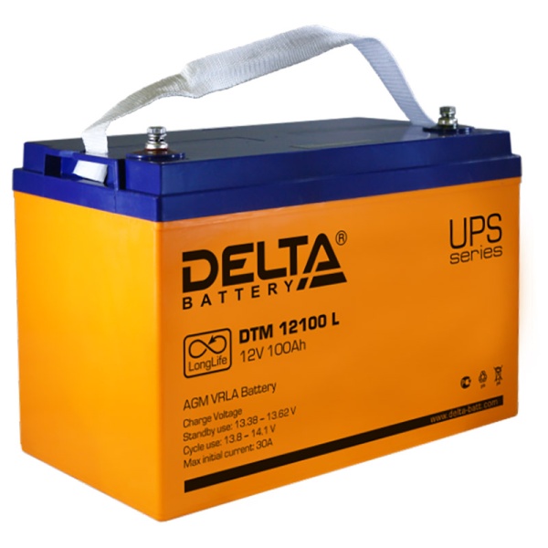 Аккумуляторная-батарея DELTA DTM 12 100 L