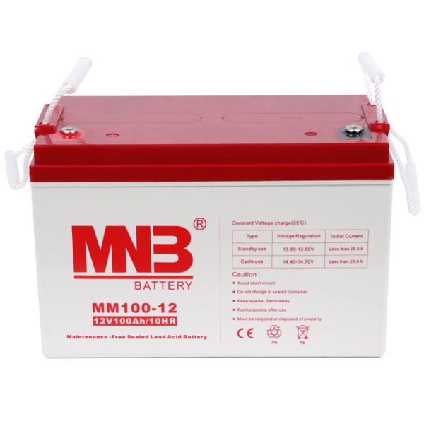 Аккумуляторная батарея MNB MM100-12 от магазина «LiderTeh» — электротехническое оборудование